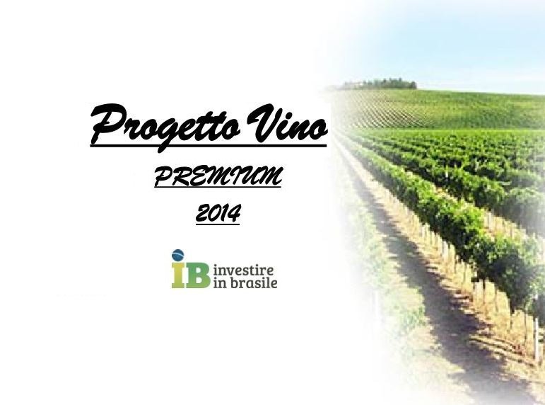 export vino: IB.InvestireinBrasile - Progetto vino Premium