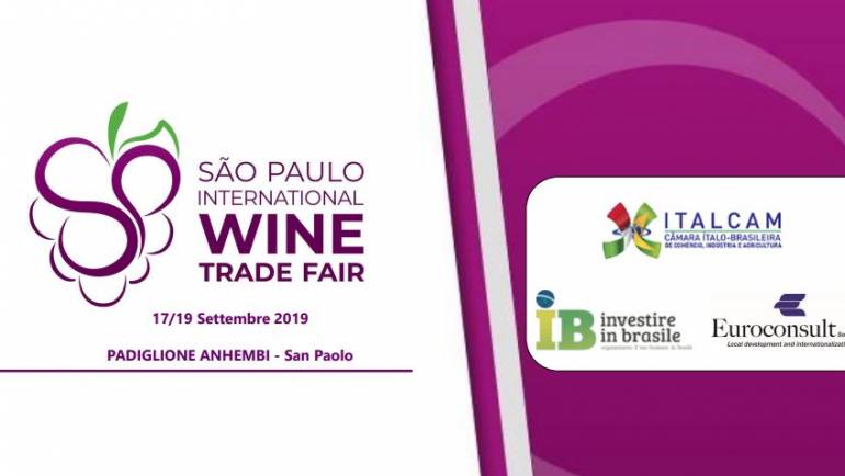 IB – ITALCAM per l’isola Italiana al Wine Trade Fair di São Paulo